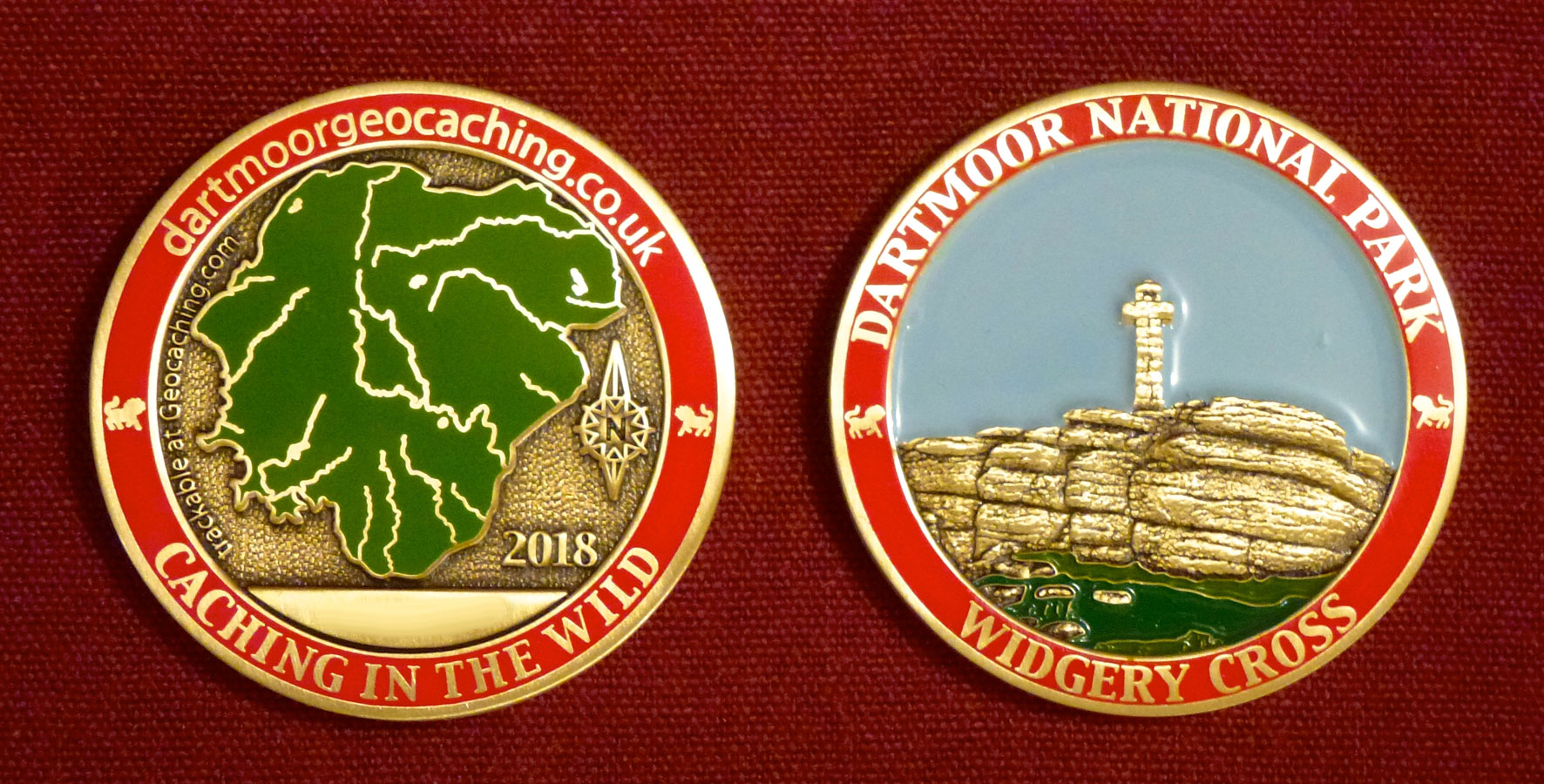 The NEW 2021 Limited Edition Dartmoor Geocoin Just Available 